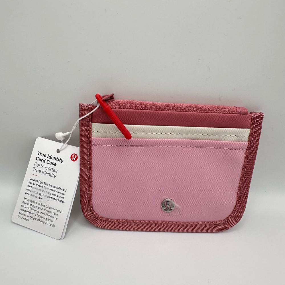 Lululemon True Identity Card Case (Deco Pink/Light Ivory/Pink Haze) - 0025